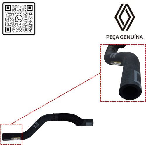 RN 04413R 924004413R MANGUEIRA DO AR QUENTE SUPERIOR KWID - 3